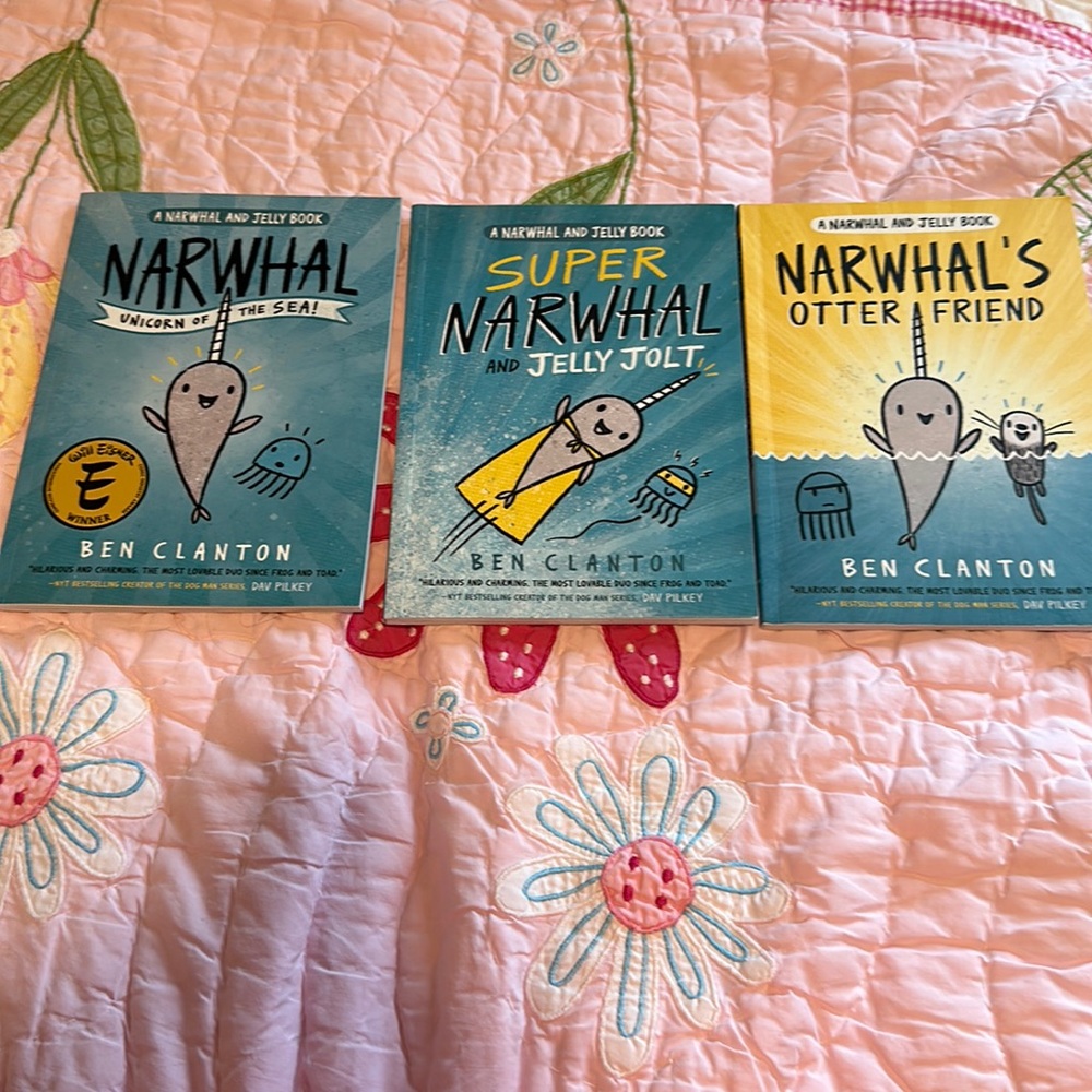 Narwhal and jelly books